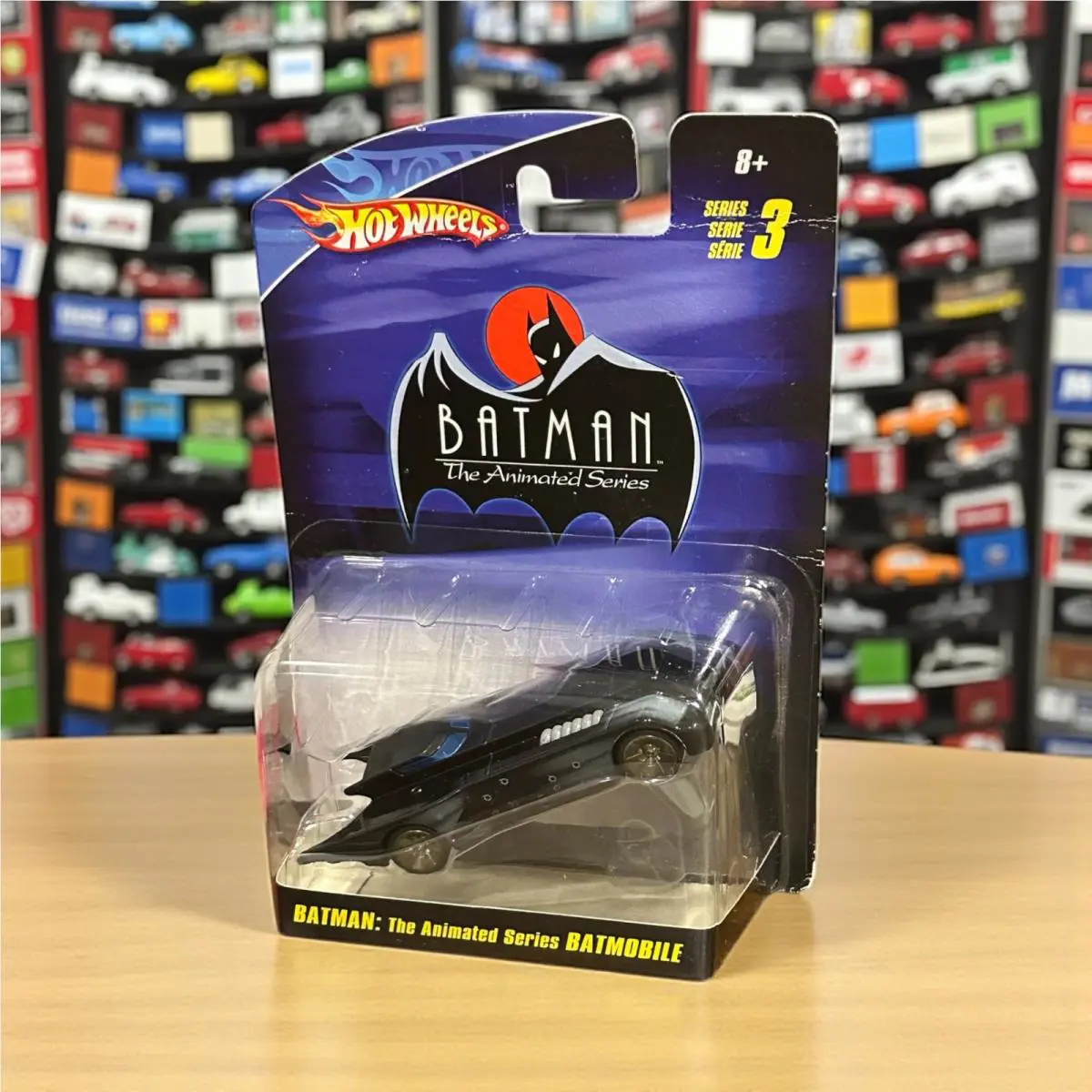 2010 Hot Wheels Batman The Animated Series Batmobile Series 3 Super Rare