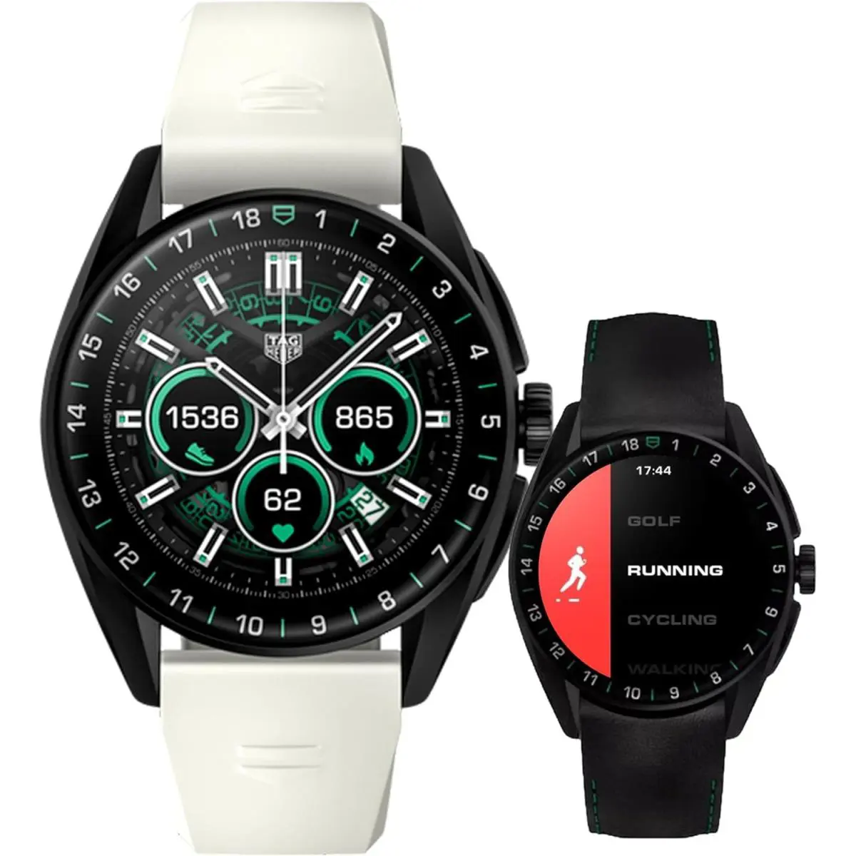 Connected Calibre E4 Golf Edition 42 mm Titanium Mens Watch by Tag Heuer