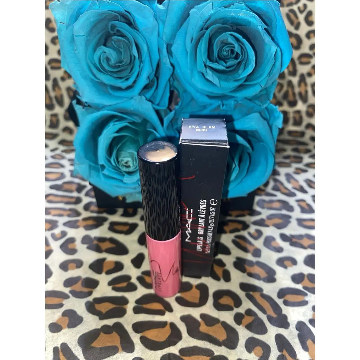 Mac Lipglass Viva Glam Nicki Limited Edition Rare