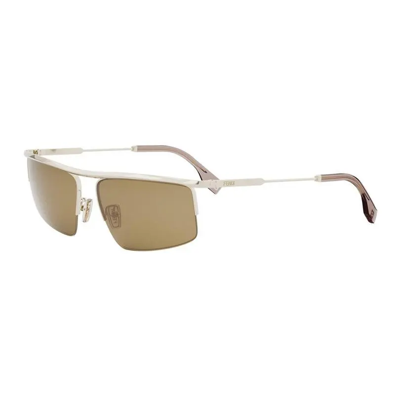 Fendi FE40141U Sunglasses Sun Glasses 32E Gold 60mm Unisex