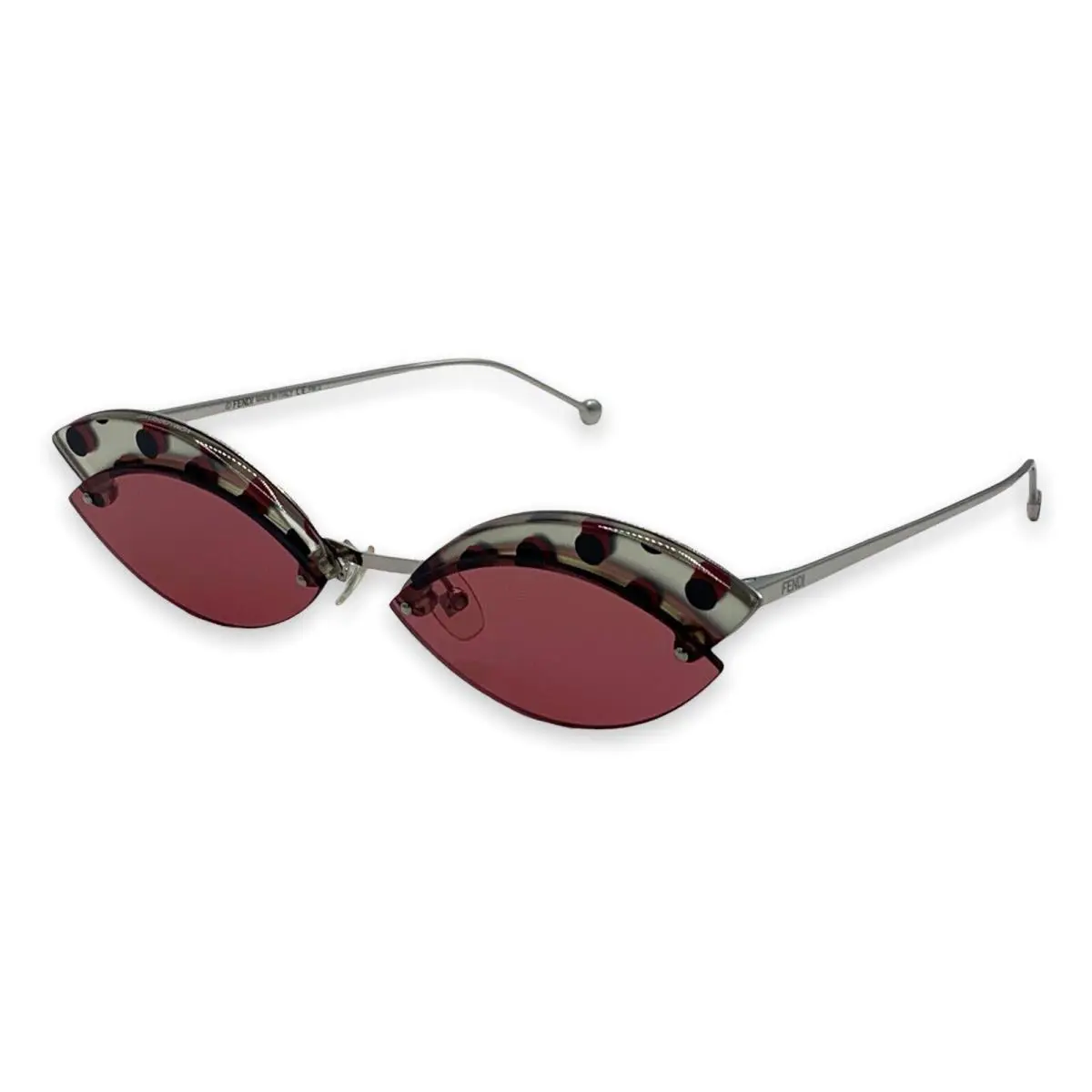 Fendi Women Sunglasses Defender FOG397V1QF0JDP FF 0370/S 8CQ43 58 13 140 Cherry