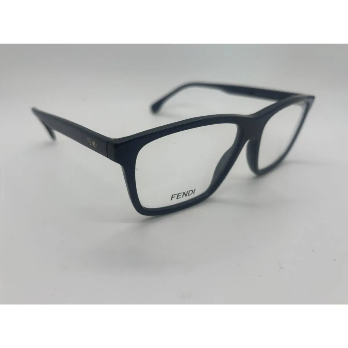 Fendi FE50081I 001 Shiny Black Eyeglasses 55-15-145mm Comes W/full Set