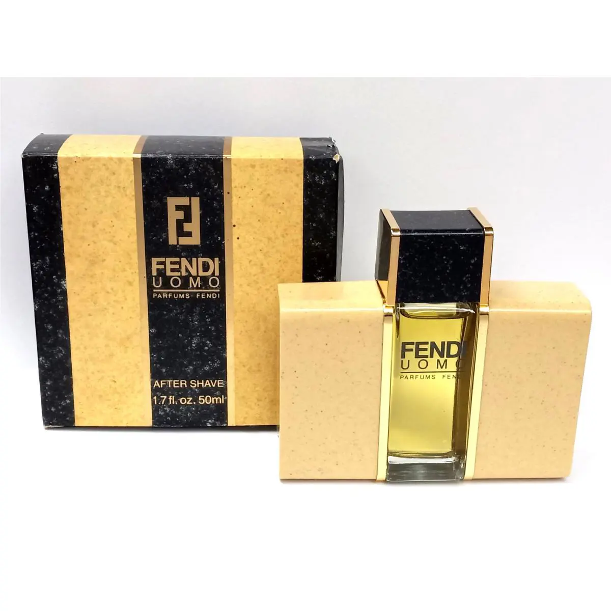 Vintage Aftershave Fendi Uomo 1.7 Fl. Oz. For Men