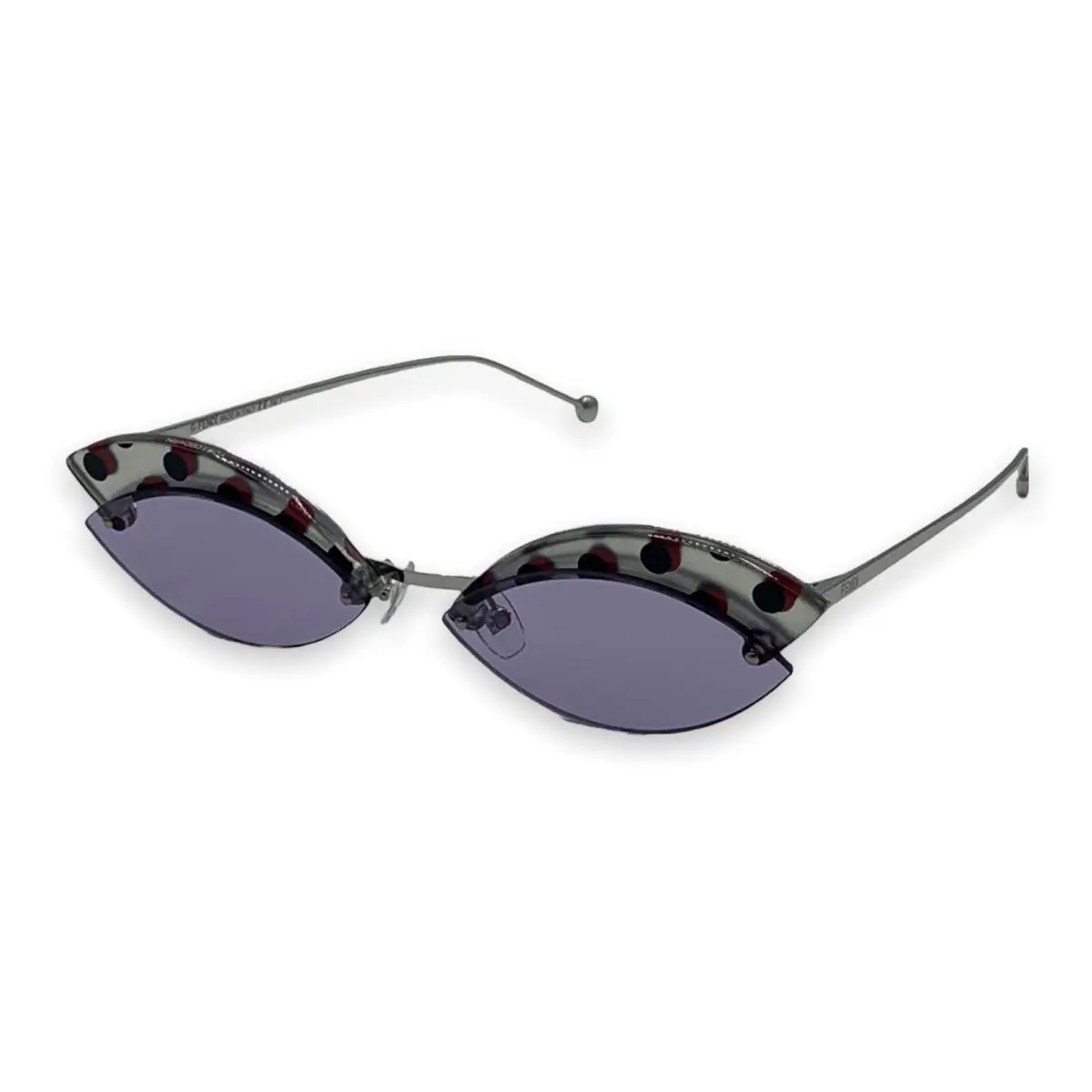 Fendi Women Sunglasses Defender FOG397V1QF07YC FF 0370/S 789UR 58 13 140 Lilac