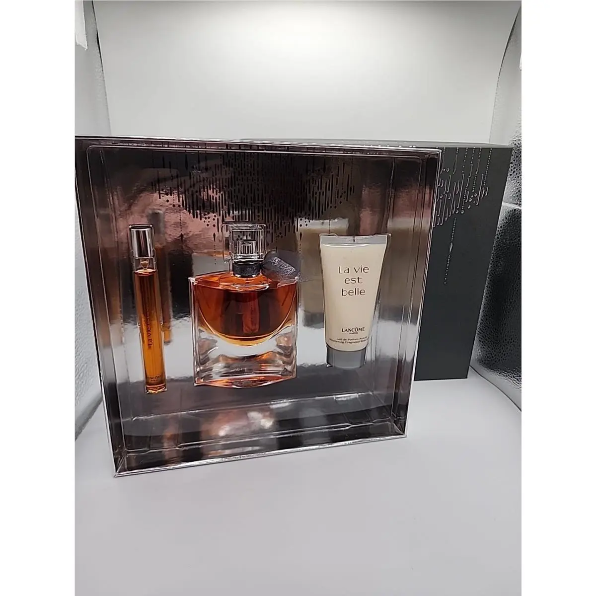 Lancome La Vie Est Belle Inspirations 3 Piece Parfum Gift Set 1.7 1.6 .33