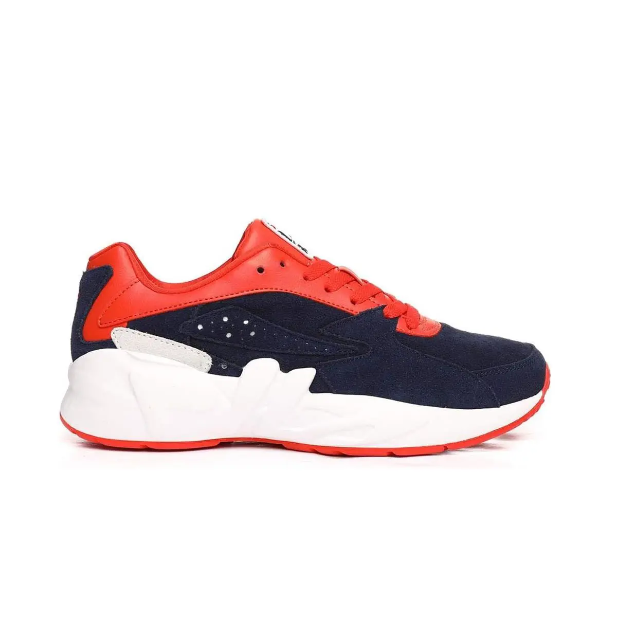 Fila Men`s Navy Mindblower Sneakers 1RM00374 - Navy/Orange