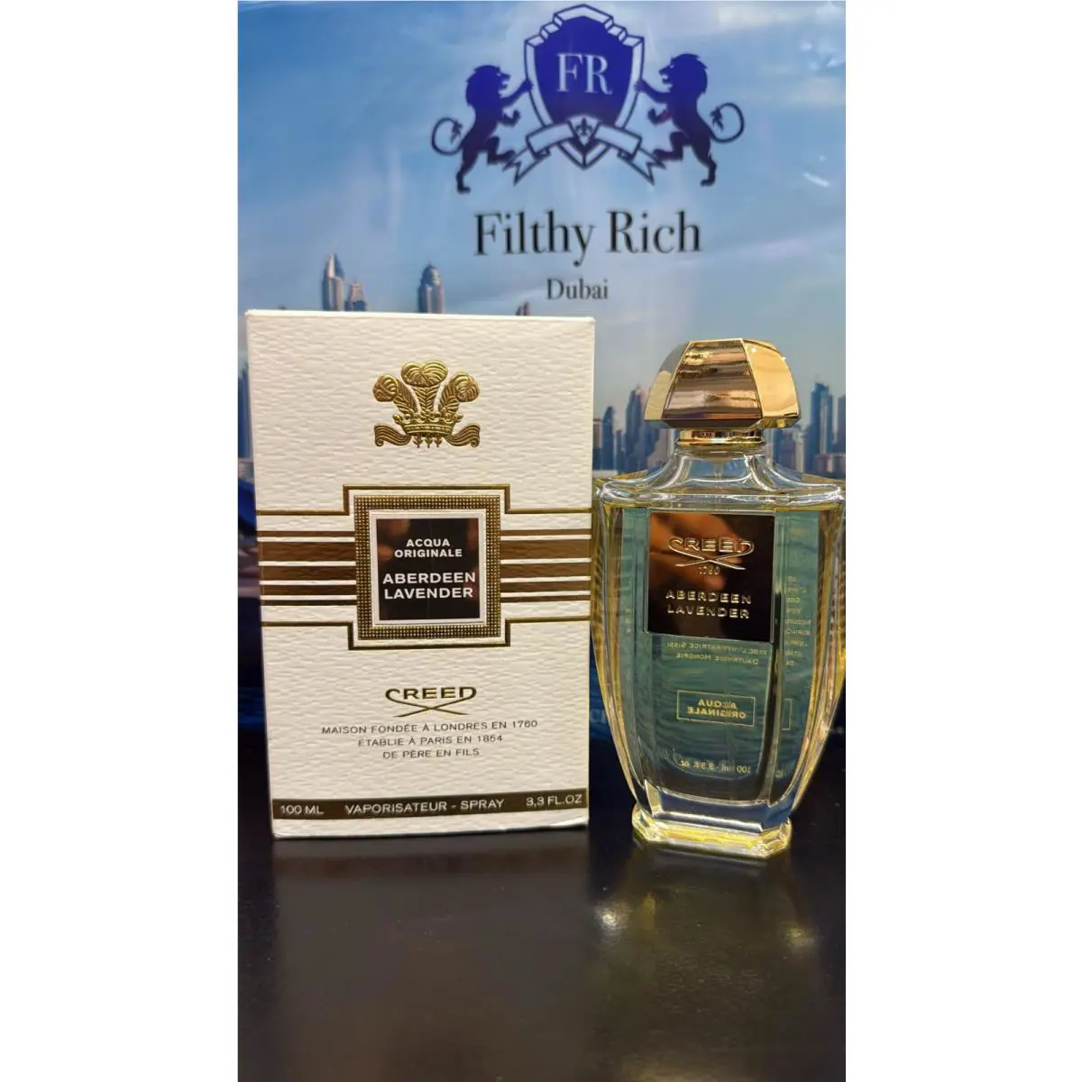 Creed Acqua Originale Aberdeen Lavender Spray 3.3 Oz. One Free Perfume