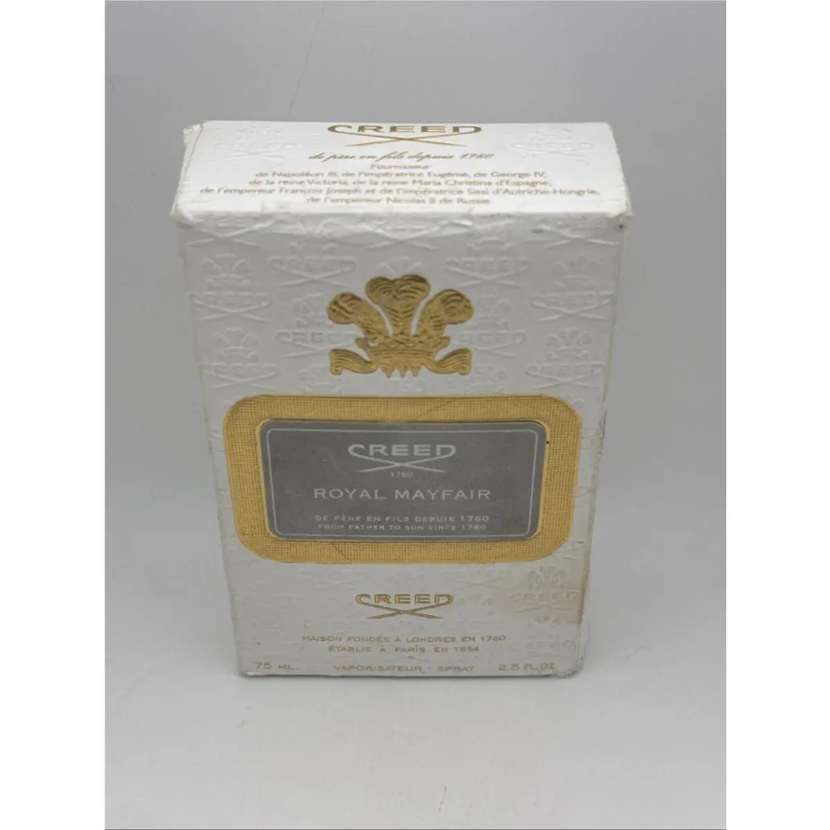 Creed Royal Mayfair Eau De Parfum 2.5oz 1 Free Perfume
