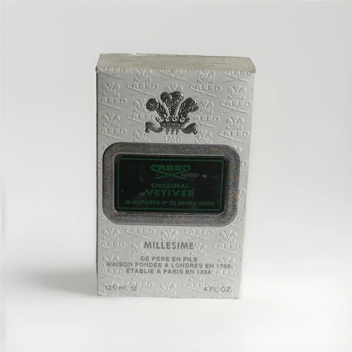 Creed Vetiver 4 fl oz 120ml Vintage 2004 Rare Collectible