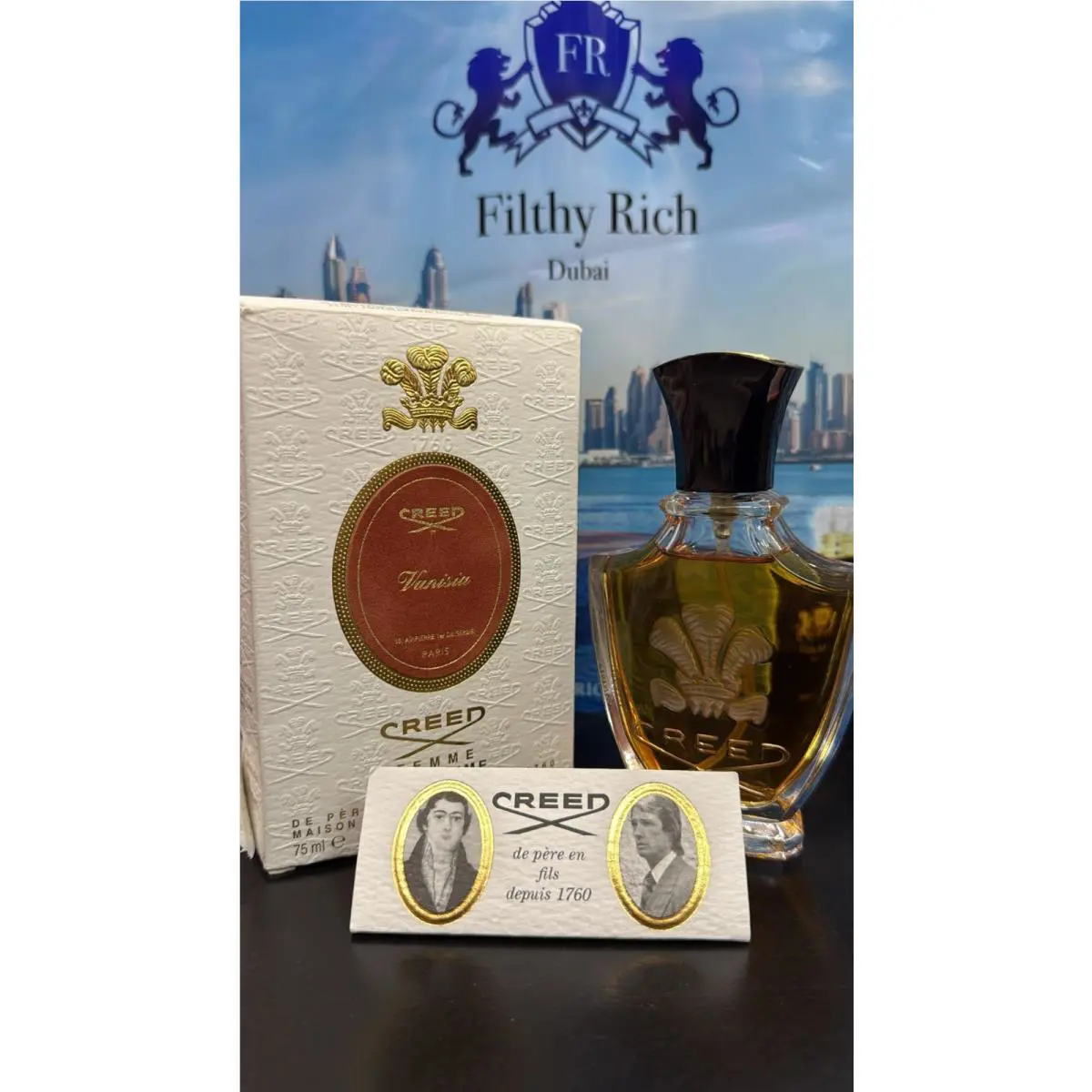 Creed Vanisia Millesime Spray 75ML/2.5 oz 1 Free Perfume