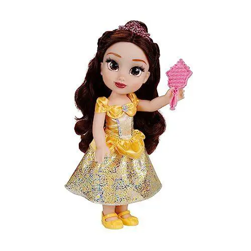 Disney Princess Belle Doll 14 Inch with Dress Tiara Shoes and Brush