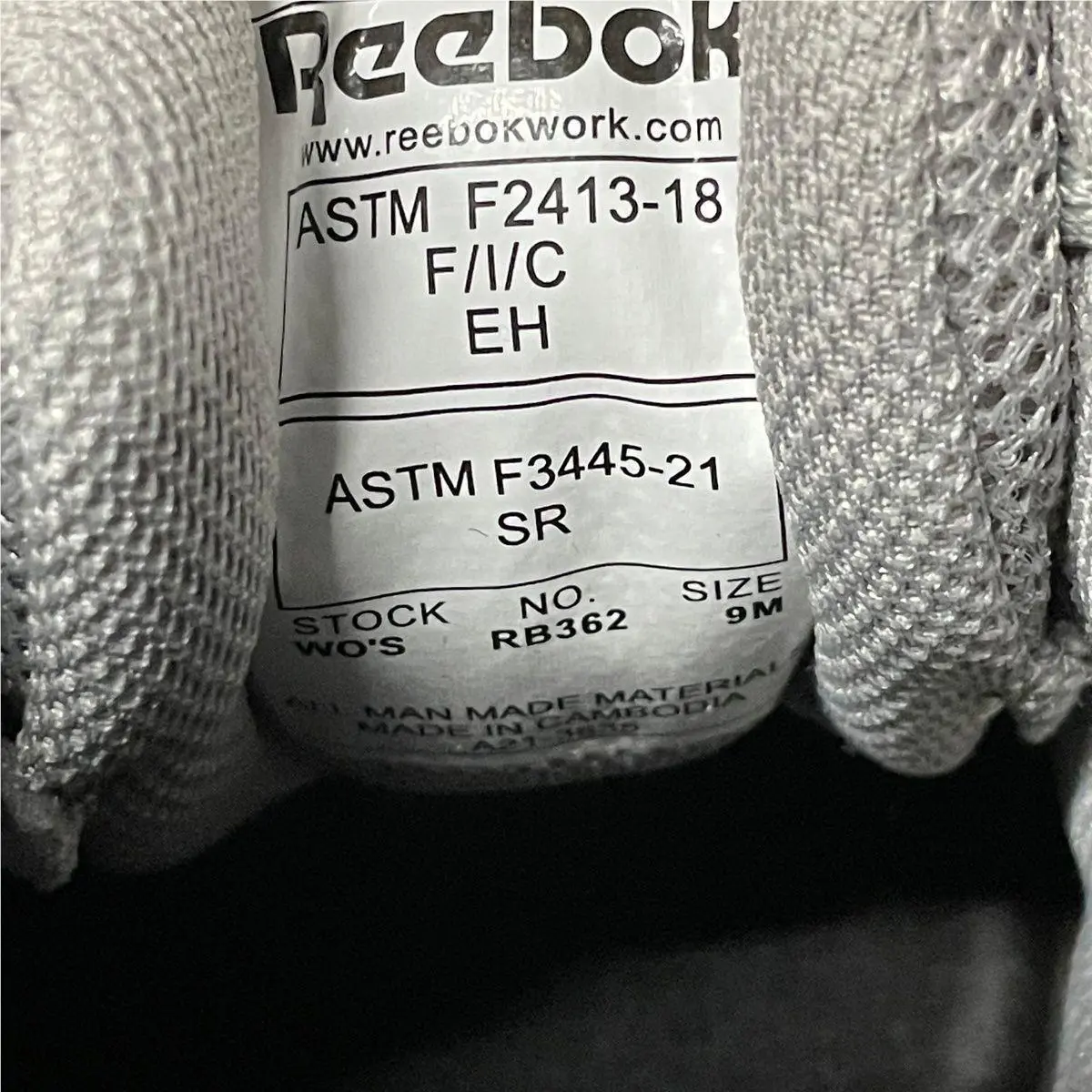 Reebok shoes - vs-168018 - vs-168018 - Gray (UPC: 690774552760) 2