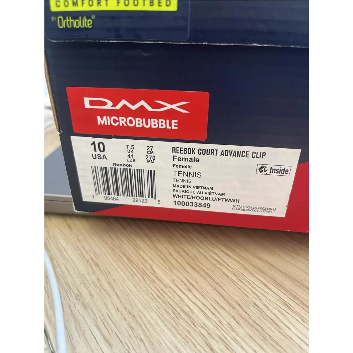 Reebok shoes - Reebok Court - Court - 100033849/196464291235 - White 3