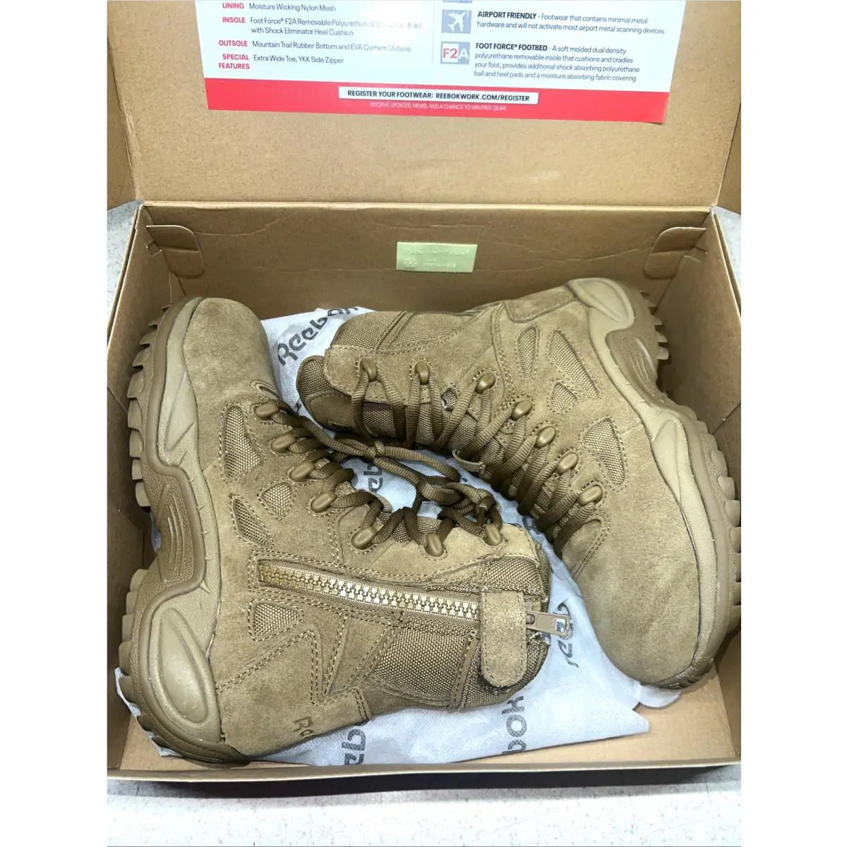 Reebok shoes - Rapid Response - Rapid Response - RB885 - Beige (UPC: 0690774366282) 0