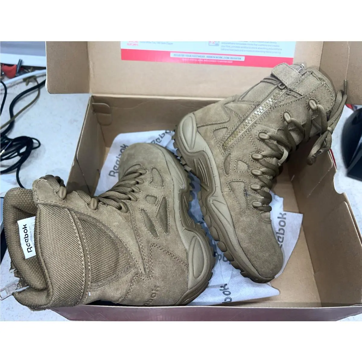 Reebok shoes - Rapid Response - Rapid Response - RB885 - Beige (UPC: 0690774366282) 1