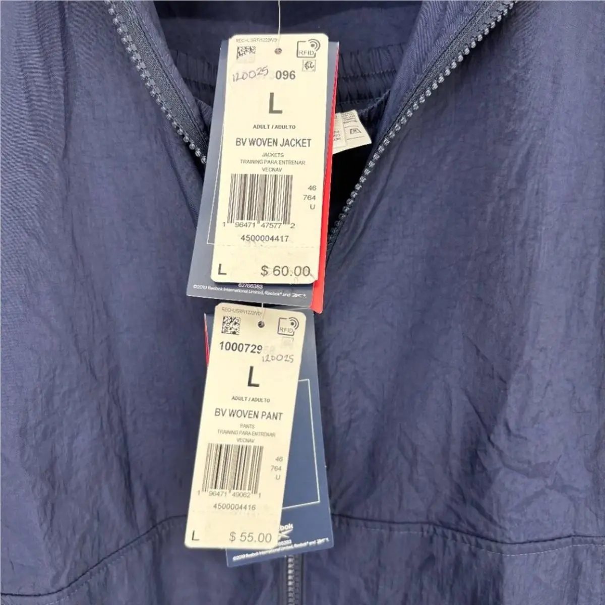 Reebok clothing - Blue (UPC: 196471475772) 2