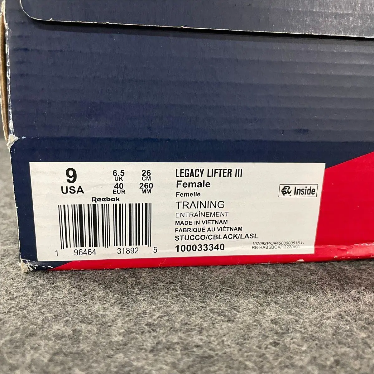 Reebok shoes - vs-167735 - vs-167735 - Multicolor (UPC: 196464318925) 0