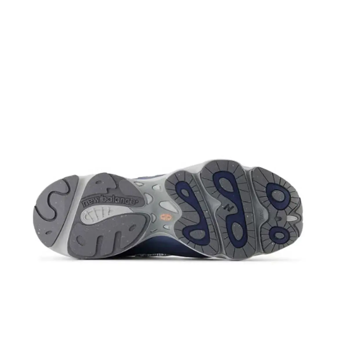 New Balance shoes - Vintage Indigo/Light Silver Metallic/Peach Nectar 1