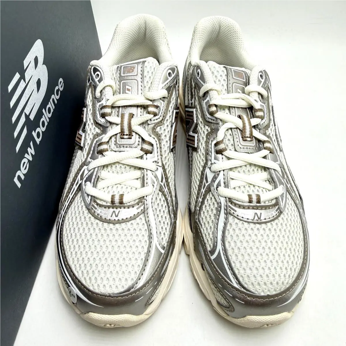 New Balance shoes - New Balance 740 - U740MU2 - Sea Salt/Arid Stone/Silver Metallic/Mushroom 2