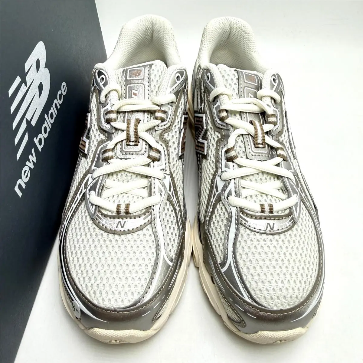 New Balance shoes - New Balance 740 - U740MU2 - Sea Salt/Arid Stone/Silver Metallic/Mushroom 9