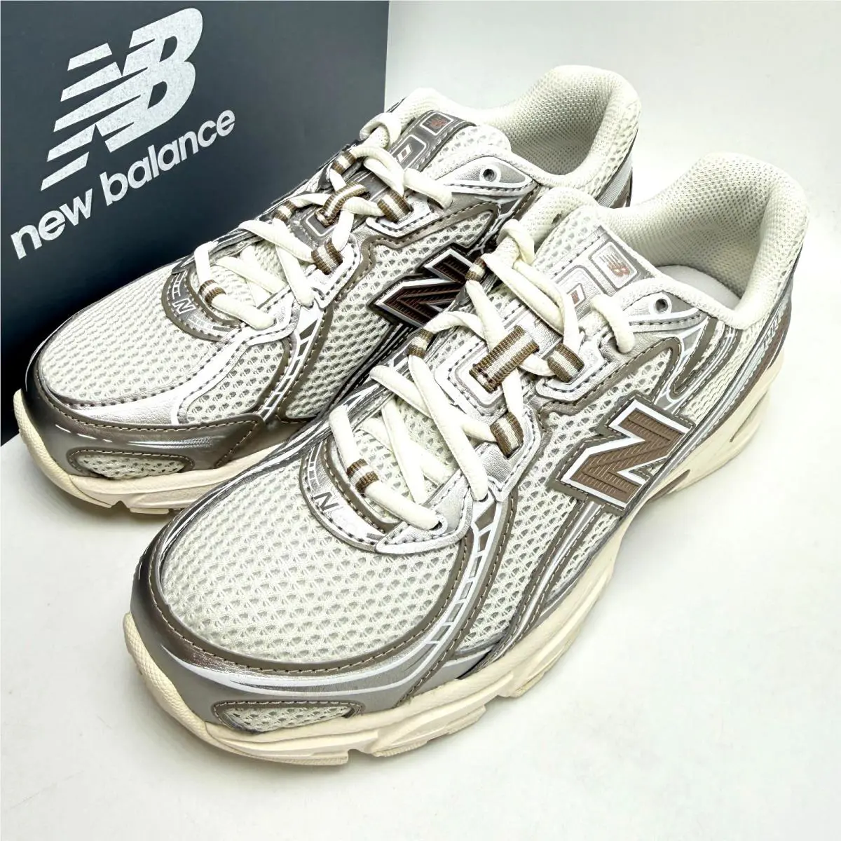 New Balance shoes - New Balance 740 - U740MU2 - Sea Salt/Arid Stone/Silver Metallic/Mushroom 6