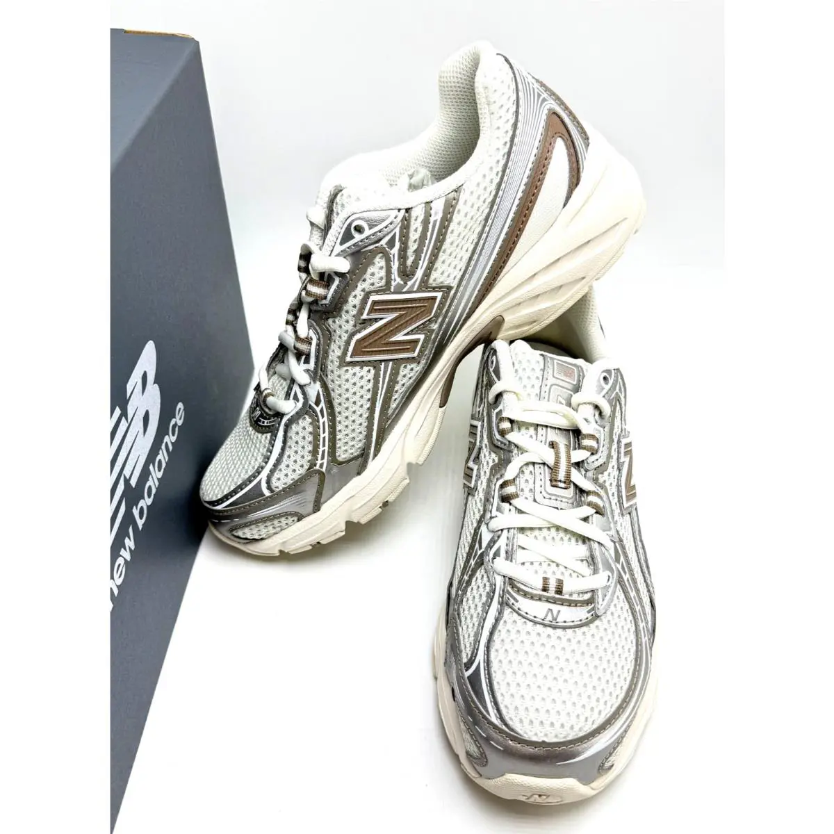 New Balance shoes - New Balance 740 - U740MU2 - Sea Salt/Arid Stone/Silver Metallic/Mushroom 11