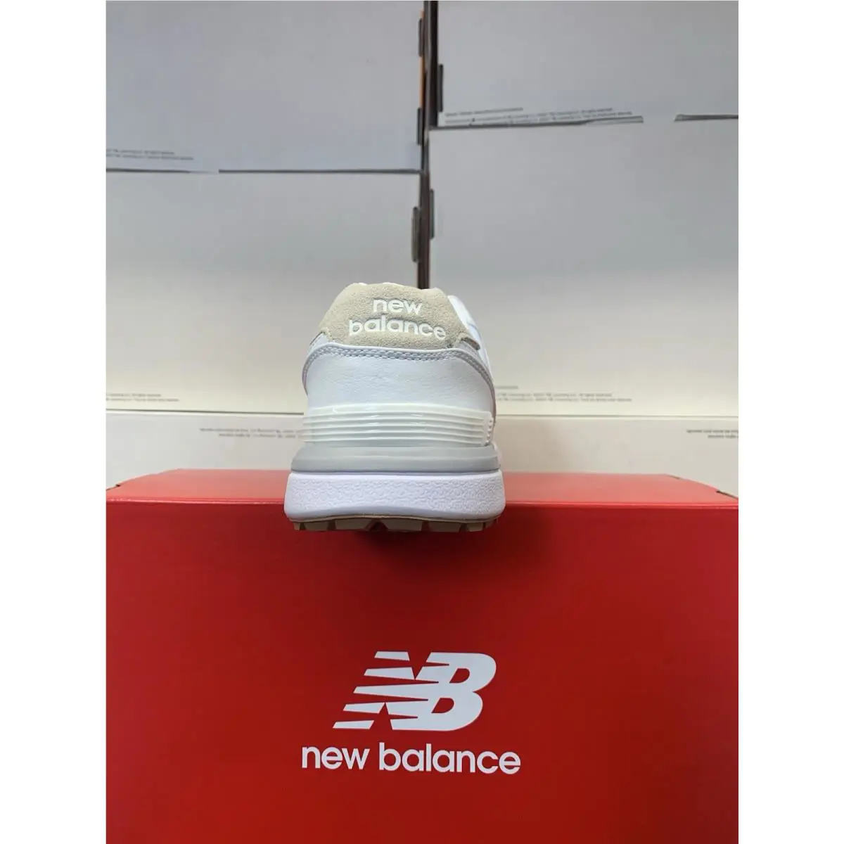 New Balance shoes - New Balance 574+ - WG574WT - White 1
