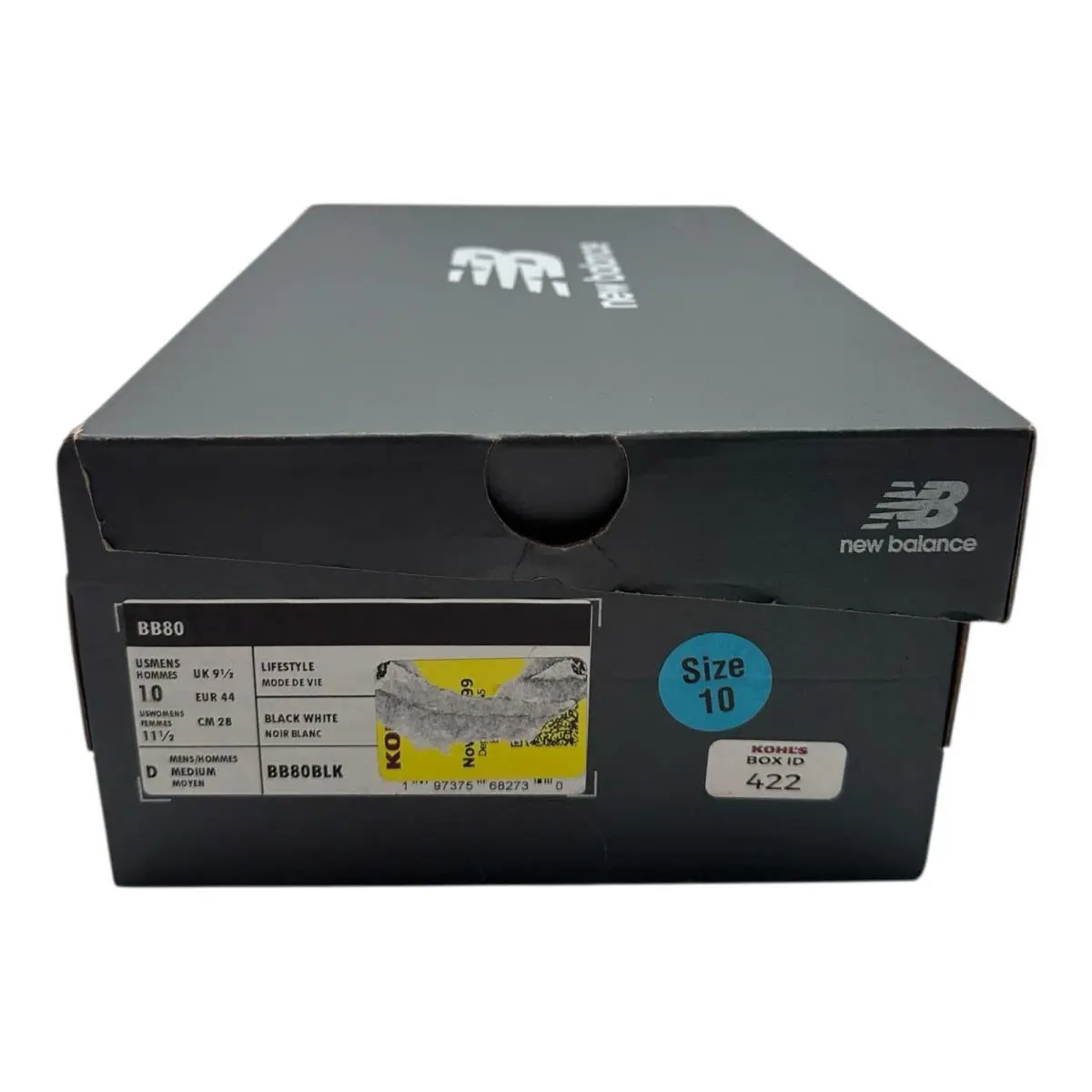 New Balance shoes - New Balance BB80 - BB80BLK - Black (UPC: 197375682730) 10