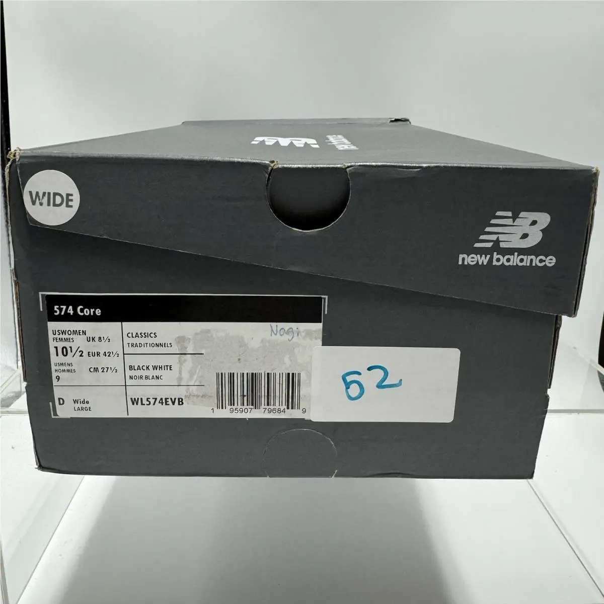 New Balance shoes - New Balance 574 - WL574EVB - Black 8