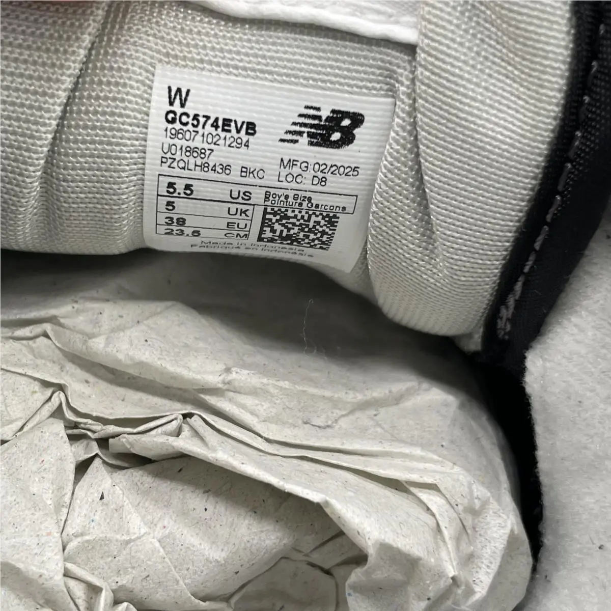 New Balance shoes - New Balance 574 - WL574EVB - Black 3