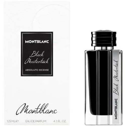 Montblanc Black Meisterstuck Absolu Incense By Mont Blanc 4.1 Oz. 125ml Edp Men
