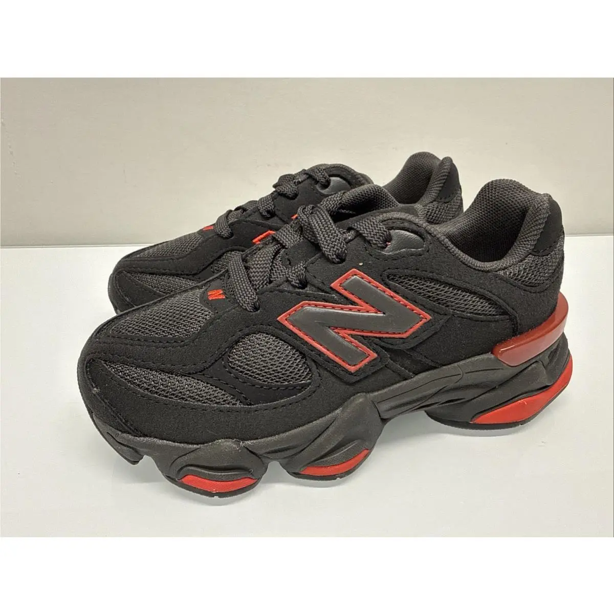 New Balance 9060 Black/red PC9060JR US Kids 13