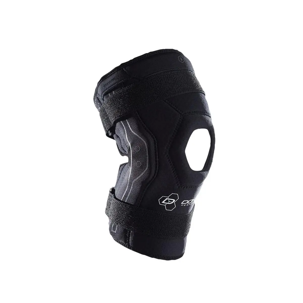 Donjoy Performance Bionic Knee Support Brace: Black Large Large Black