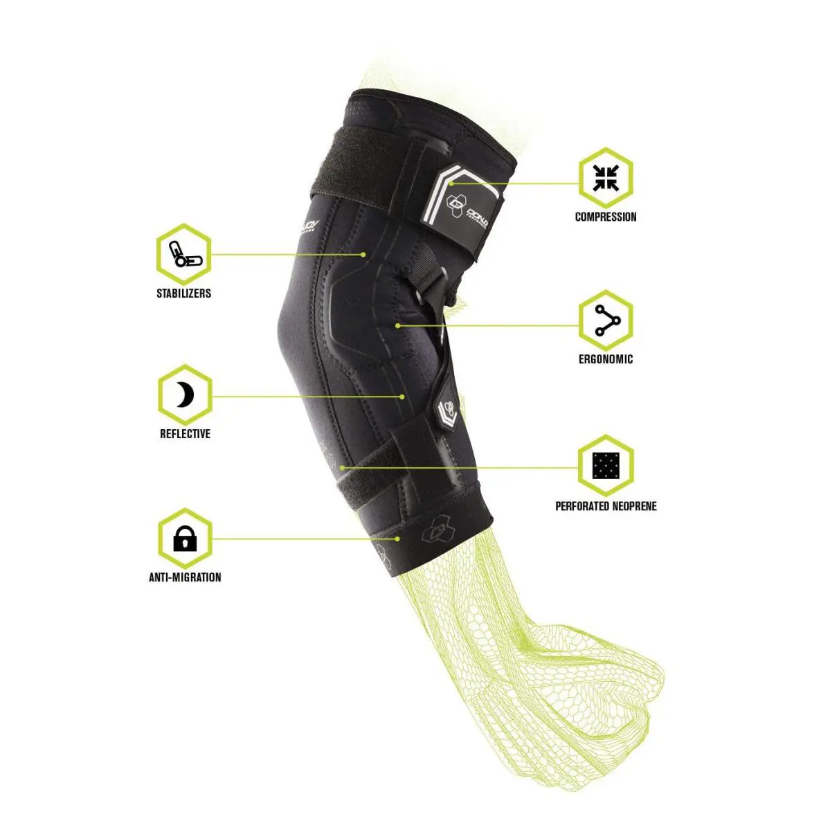 DonJoy  - DP181EB01-BLK-S - DP181EB01-BLK-S - Black (UPC: 190446293491) 3