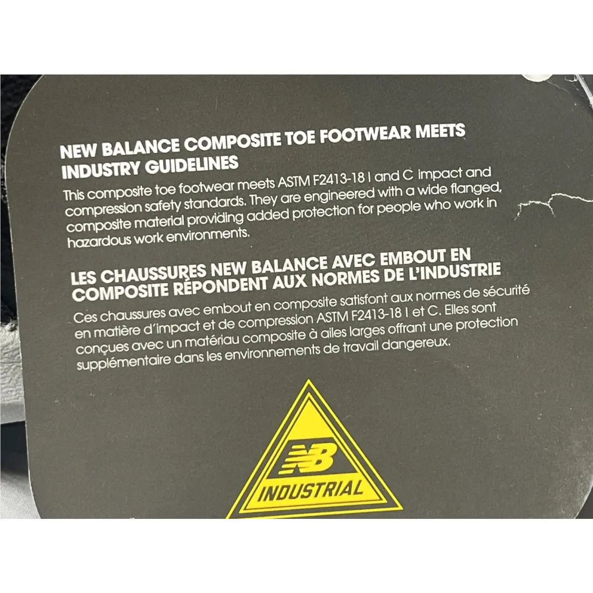 New Balance shoes - Balance Industrial 589 - Balance Industrial - MID589KE-1-105 US - Gray Black 10
