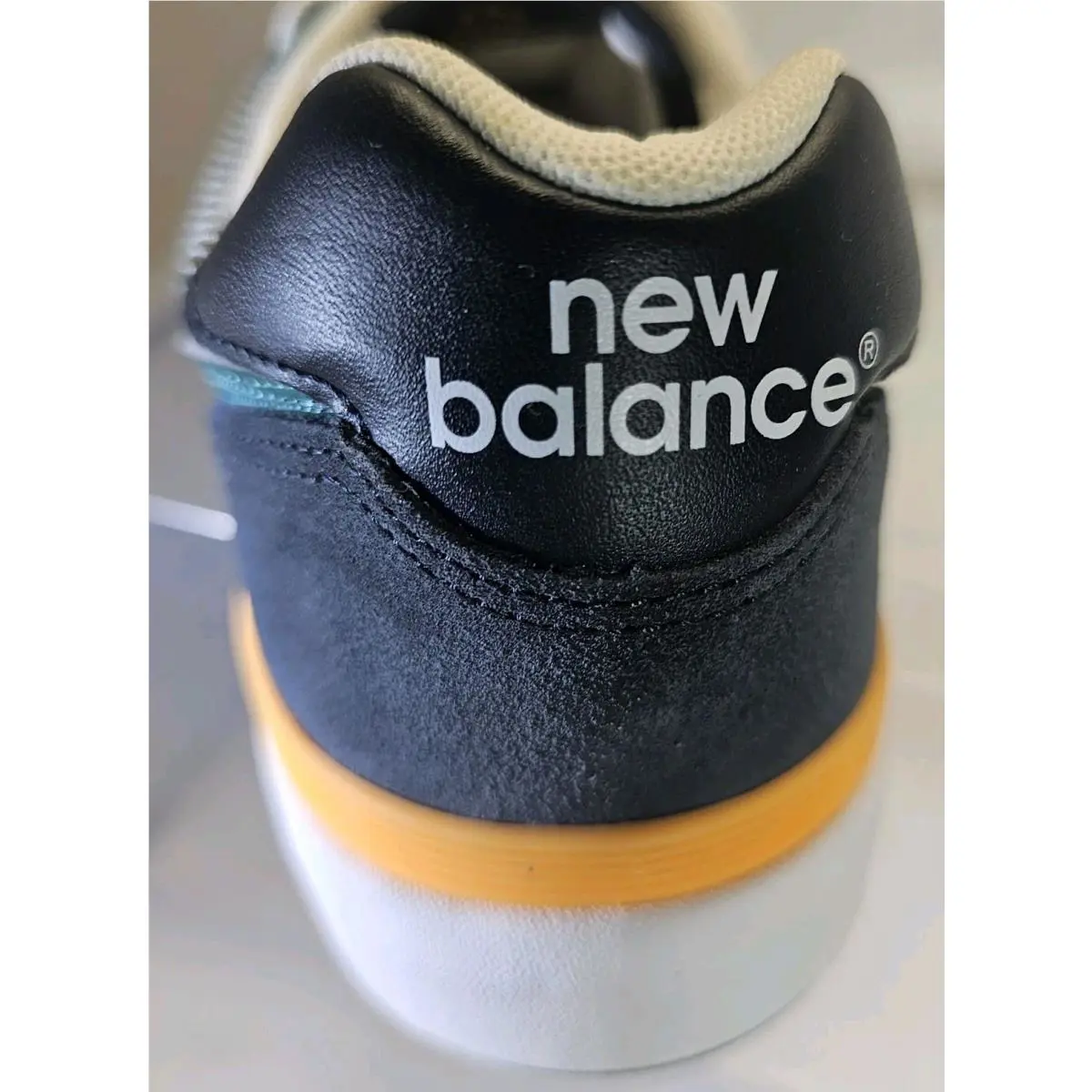 New Balance shoes - New Balance 574 Court - Court - CT 574 NGT - Phantom/ Green/Yellow 15