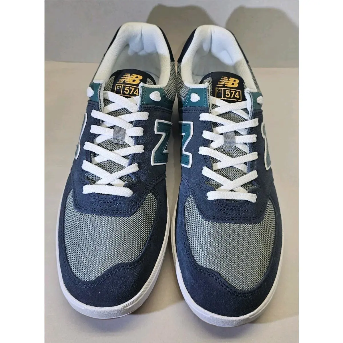 New Balance shoes - New Balance 574 Court - Court - CT 574 NGT - Phantom/ Green/Yellow 6
