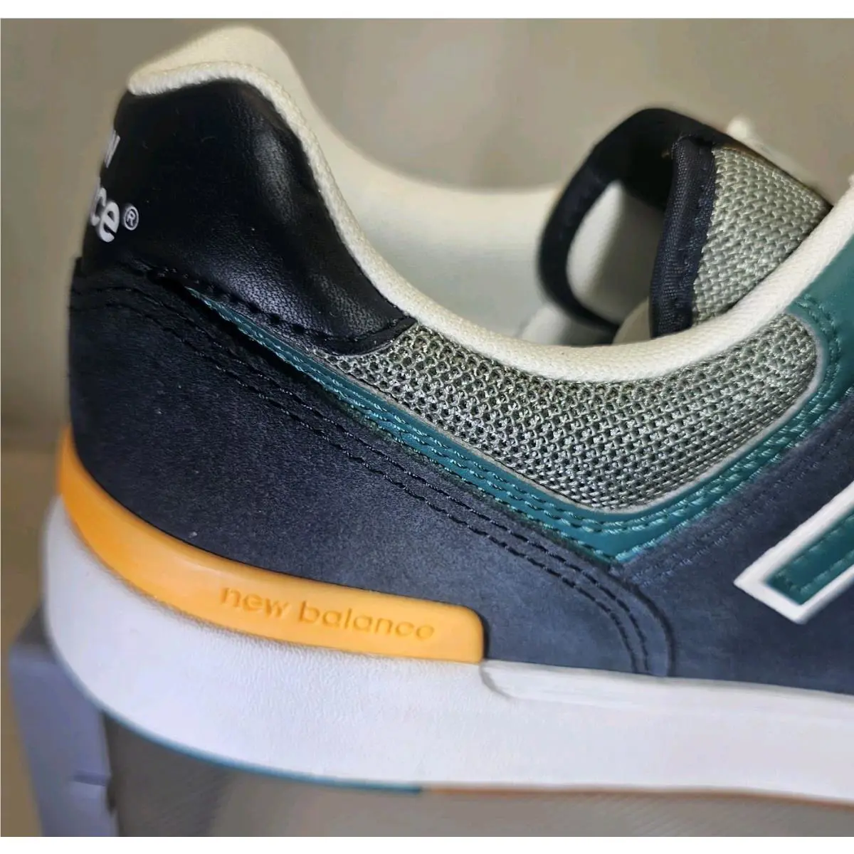 New Balance shoes - New Balance 574 Court - Court - CT 574 NGT - Phantom/ Green/Yellow 13