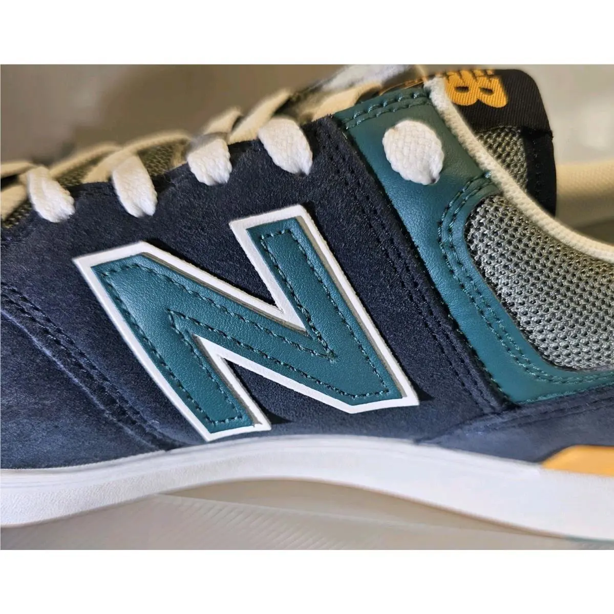 New Balance shoes - New Balance 574 Court - Court - CT 574 NGT - Phantom/ Green/Yellow 16