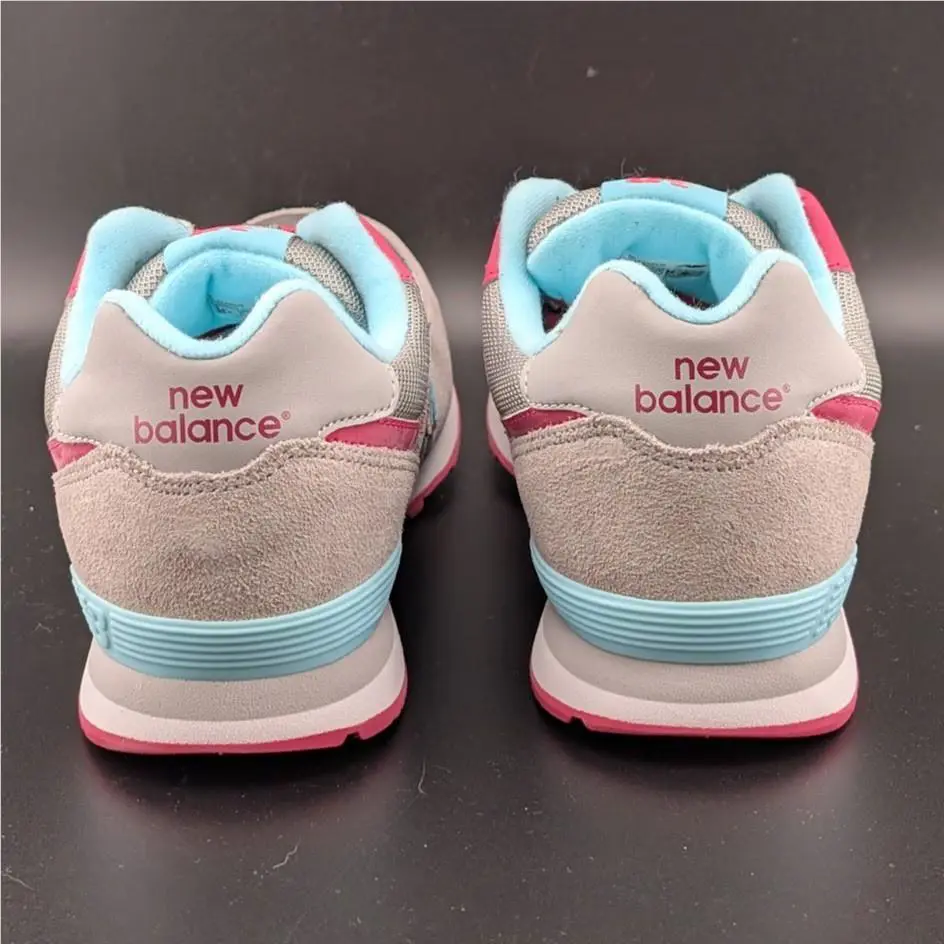New Balance shoes - New Balance 574 - Kl574ALG - Grey Light Blue Fuscia (UPC: 190737518869) 2