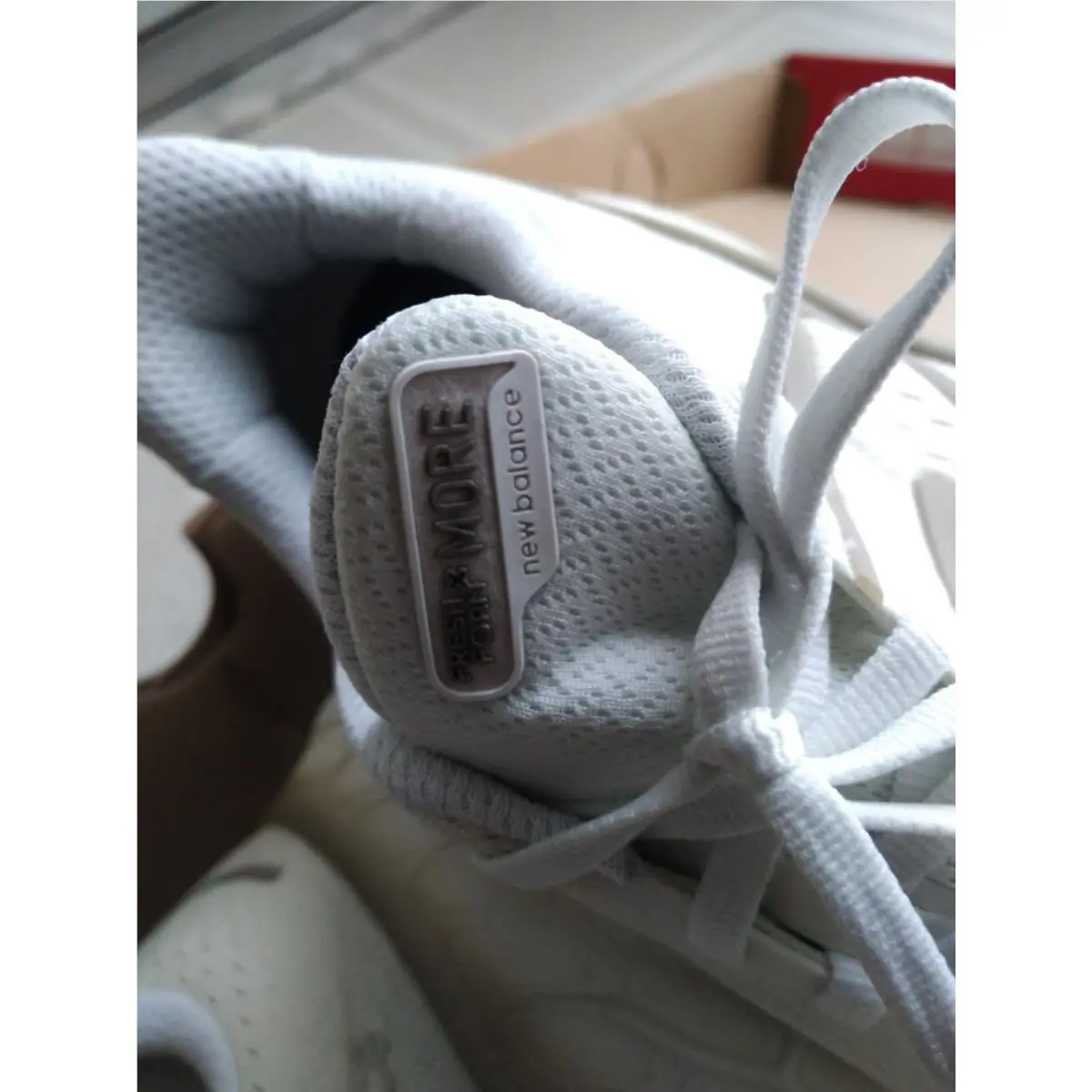 New Balance shoes - New Balance Fresh Foam X More - MMORWS4 - Sea Salt/Turtledove/Timberwolf (UPC: 197375361635) 7