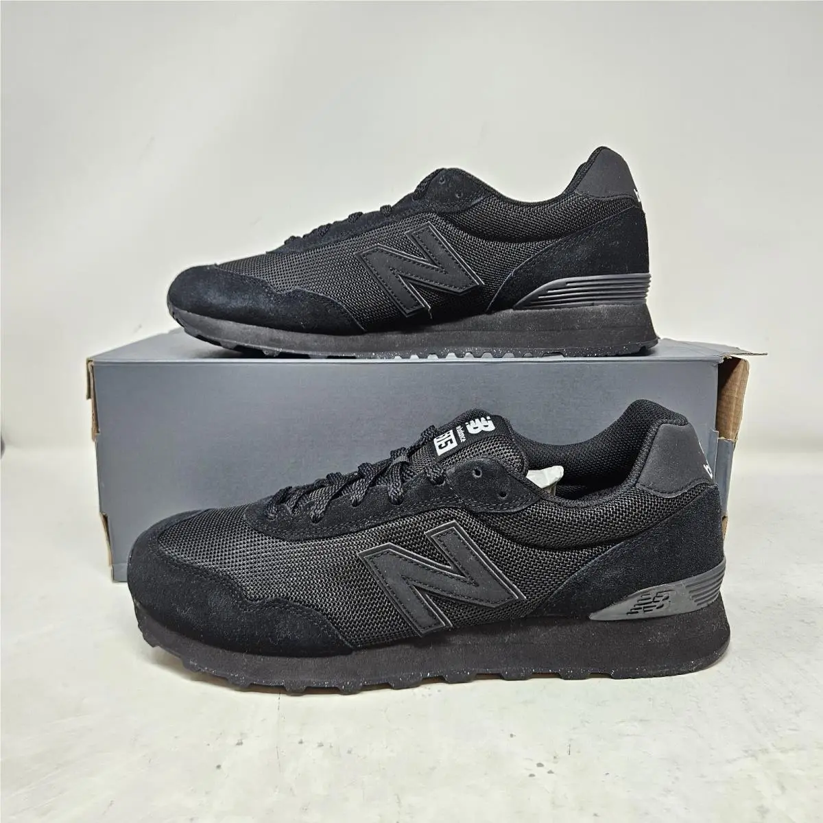 New Balance 515 `triple Black` / ML515AGR / Men`s Size 8 D Width