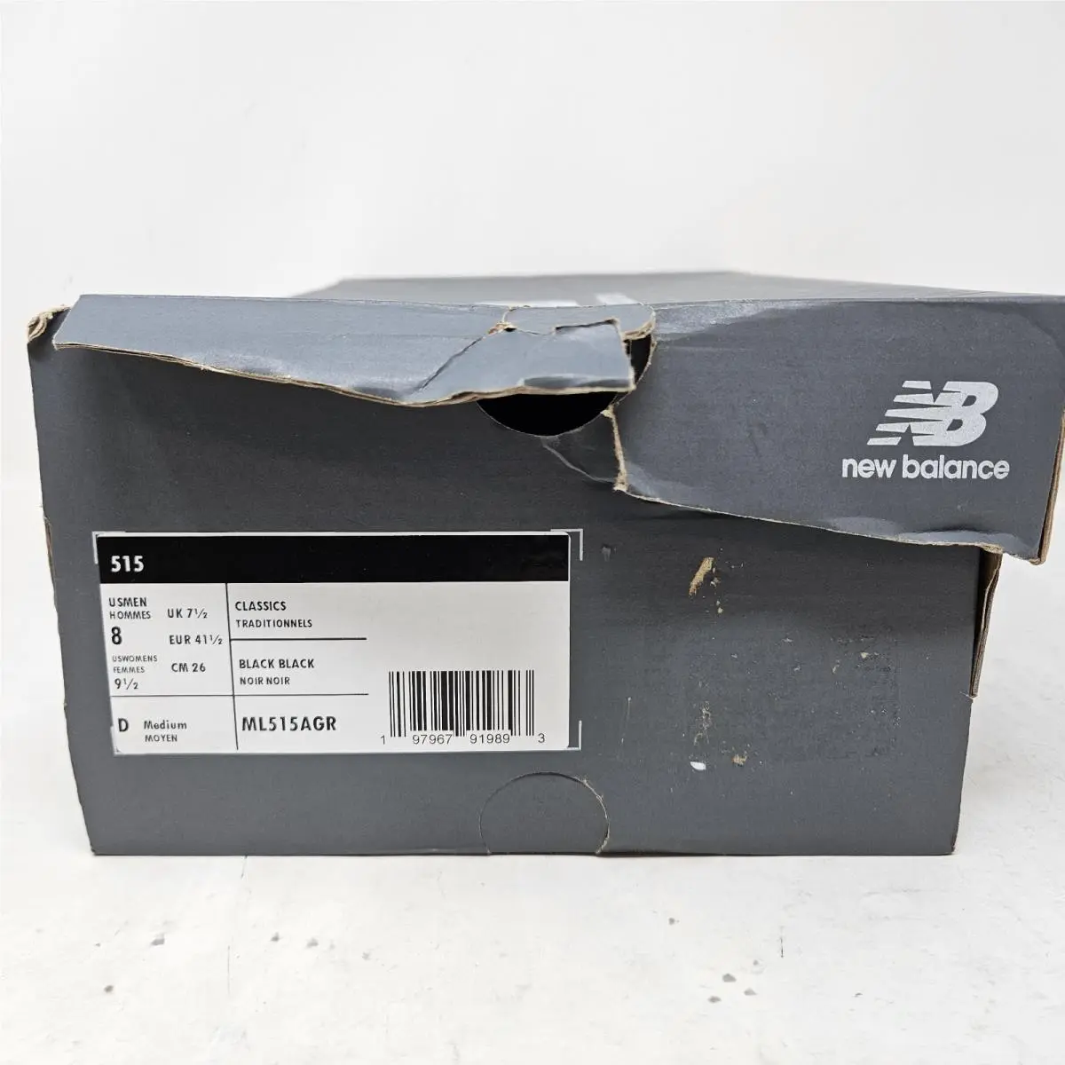 New Balance shoes - New Balance 515 - ML515AGR - Black (UPC: 197967919893) 4