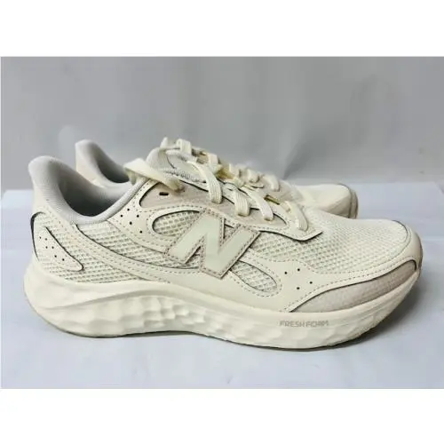 New Balance Women`s Fresh Foam Arishi v4 Running Shoes in Beige Grey Size 9B