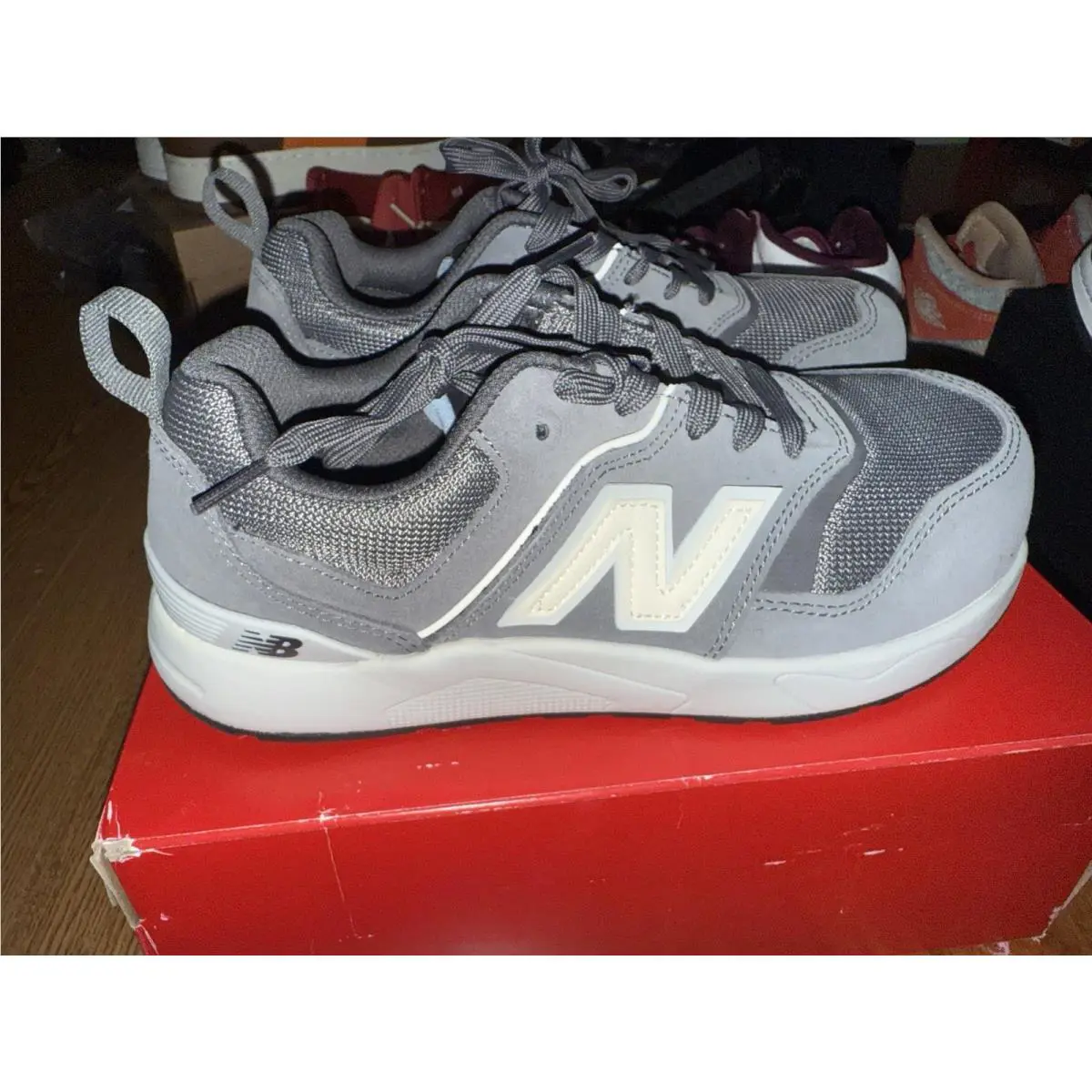 New Balance shoes - SWUELM2 - GREY BLUE WHITE 1