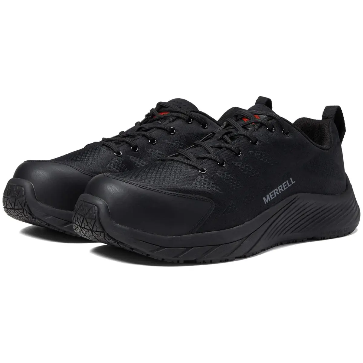 Man`s Sneakers Athletic Shoes Merrell Work Moab Flight CF - Black