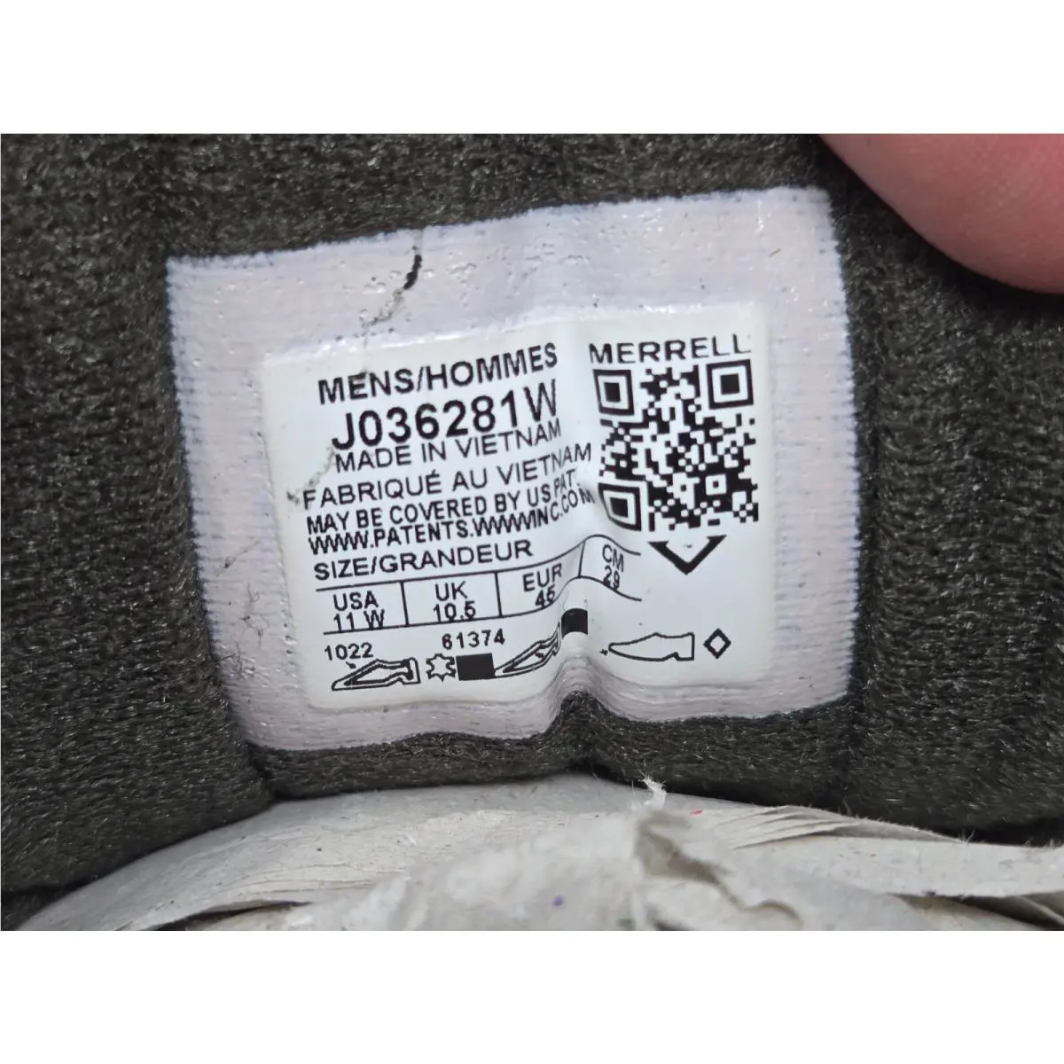 Merrell shoes - J036281W - J036281W - Black 5