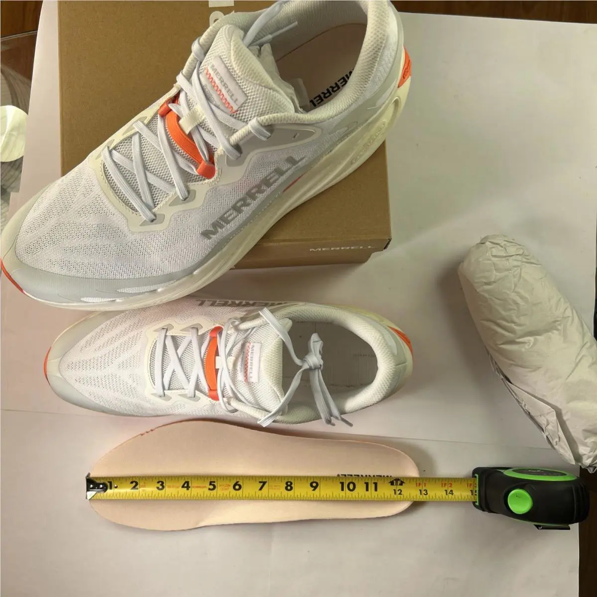 Merrell shoes - Merrell Promorph - Promorph - J068573 - White/Flare (UPC: 0195021282990) 12