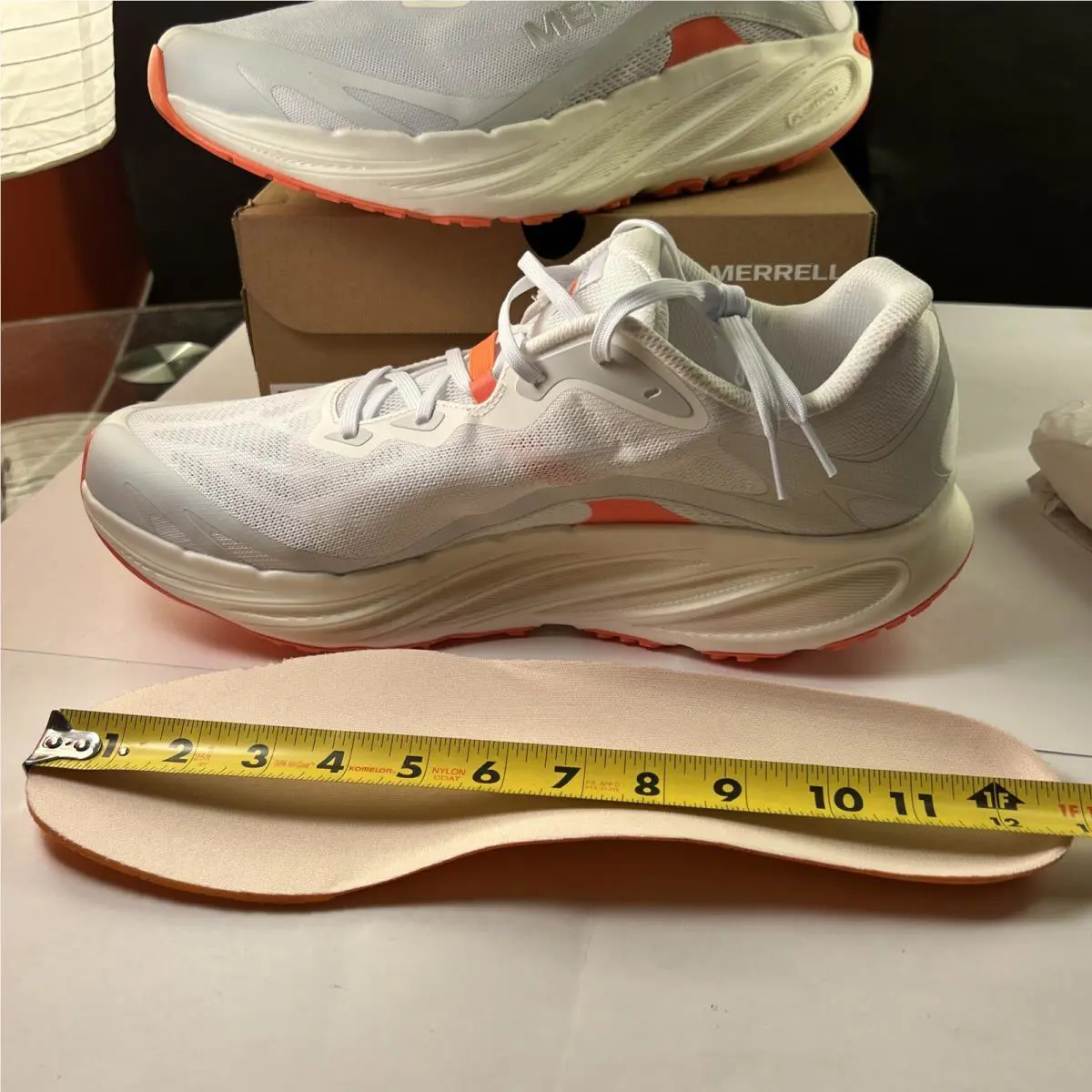 Merrell shoes - Merrell Promorph - Promorph - J068573 - White/Flare (UPC: 0195021282990) 14