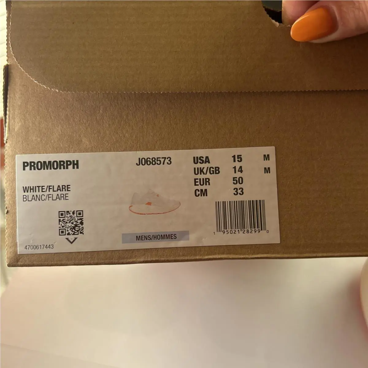 Merrell shoes - Merrell Promorph - Promorph - J068573 - White/Flare (UPC: 0195021282990) 16